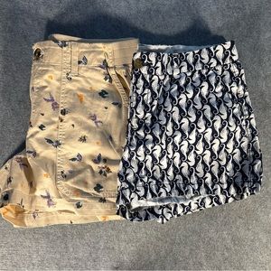 2 pair of women’s shorts size 10. One pair Old Navy, one pair Sonoma